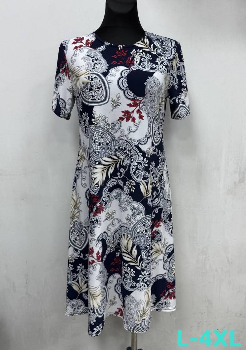 Sukienki damskie (Polska produkt ) Roz L-4XL, 1 Kolor Paczka 5 szt